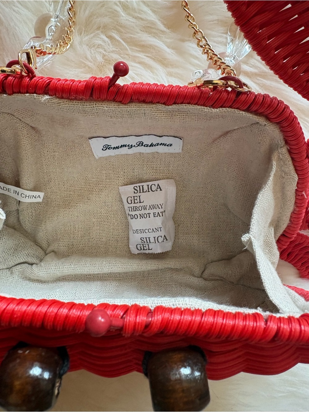 NWOT Tommy Bahama crab purse - Picture 4 of 5